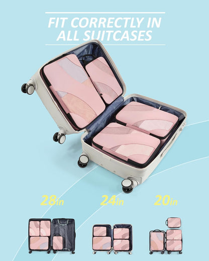 Compression Packing Cubes for Travel