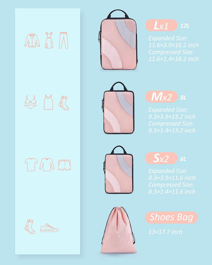 Compression Packing Cubes for Travel