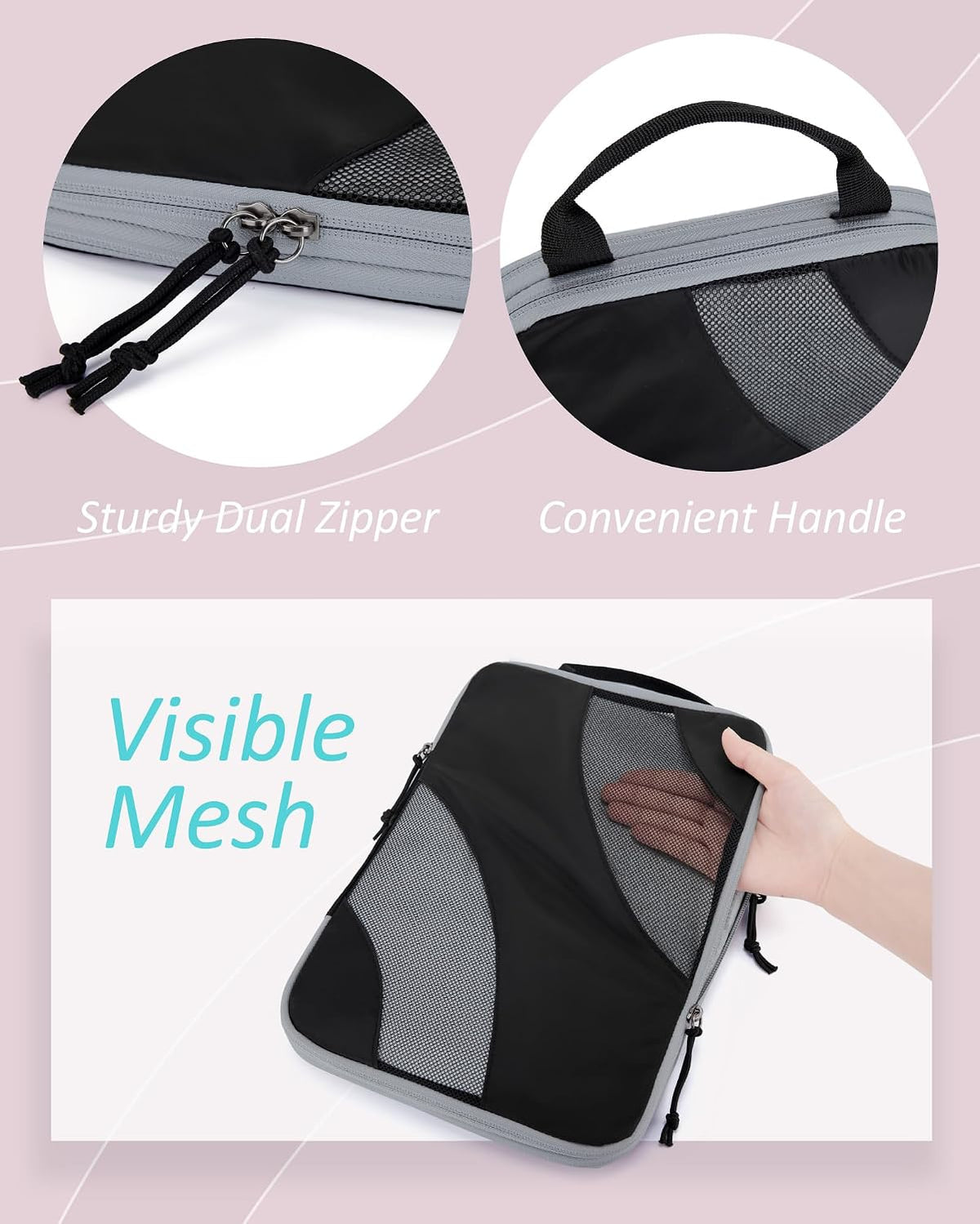 Compression Packing Cubes for Travel