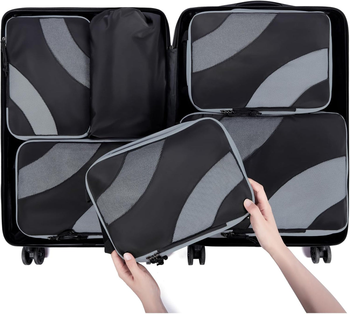 Compression Packing Cubes for Travel