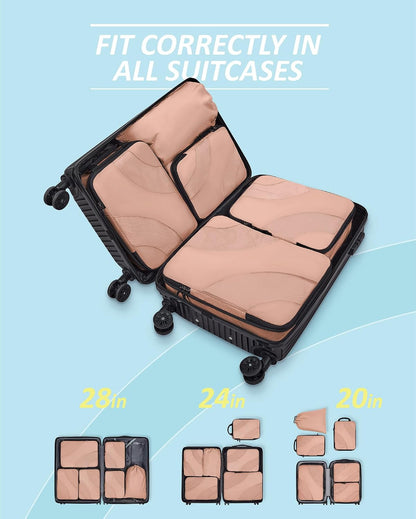 Compression Packing Cubes for Travel