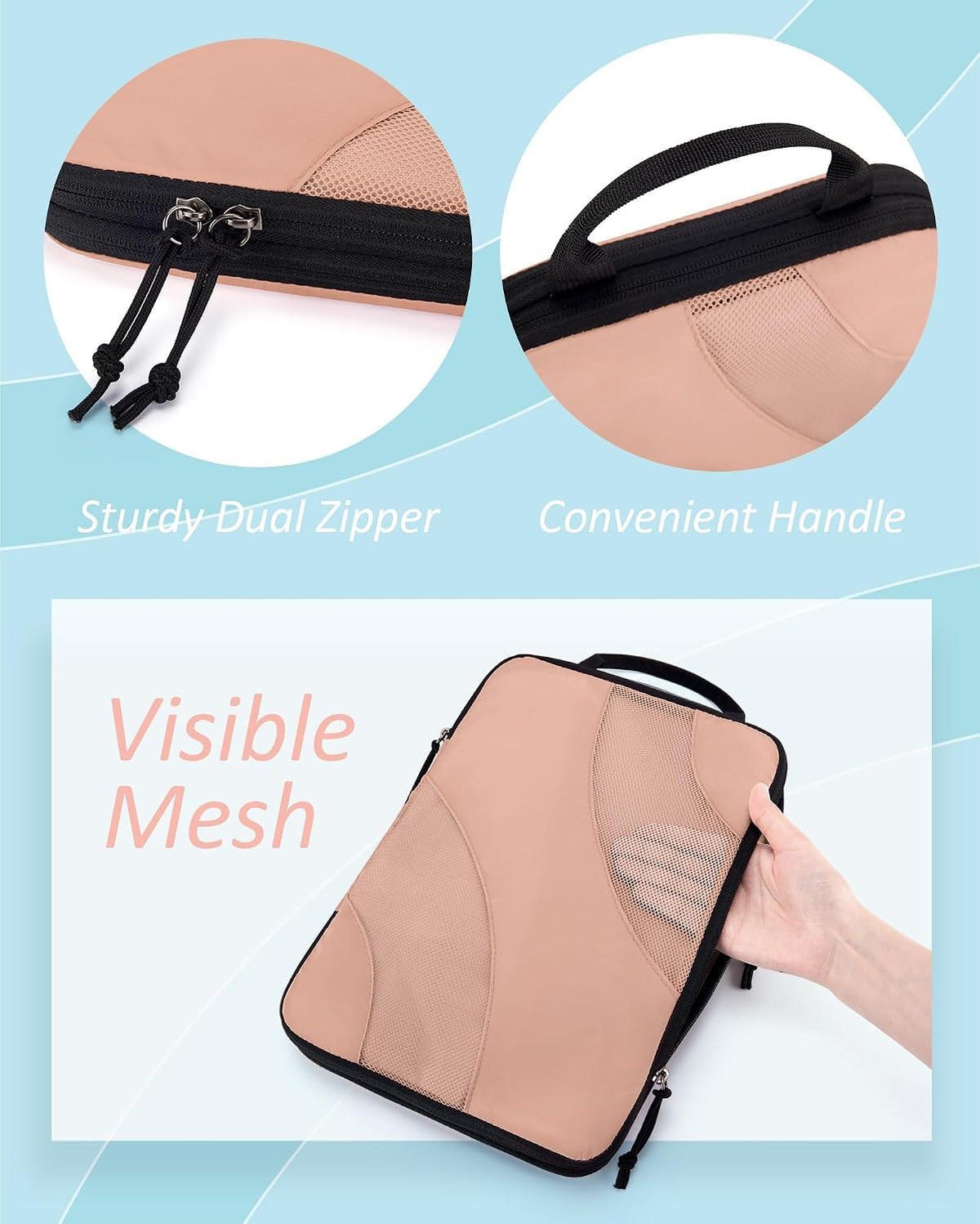 Compression Packing Cubes for Travel