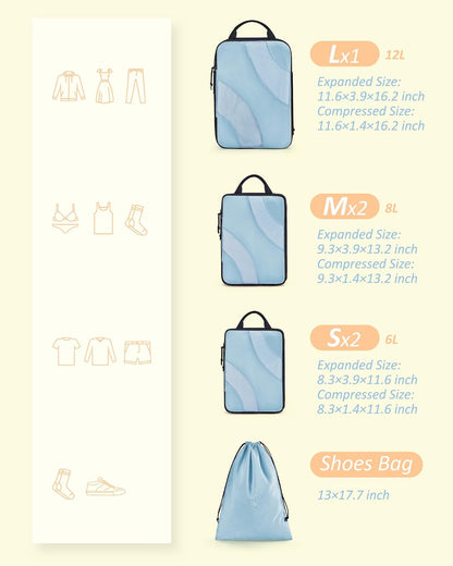 Compression Packing Cubes for Travel