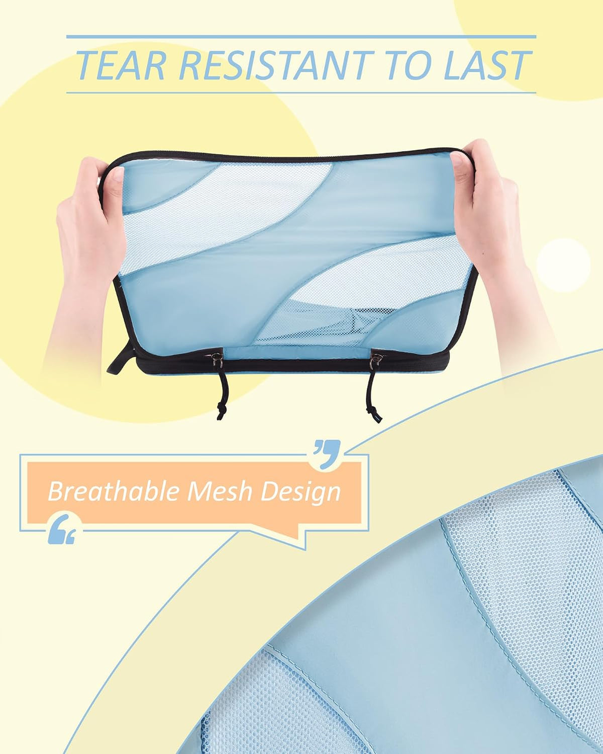 Compression Packing Cubes for Travel