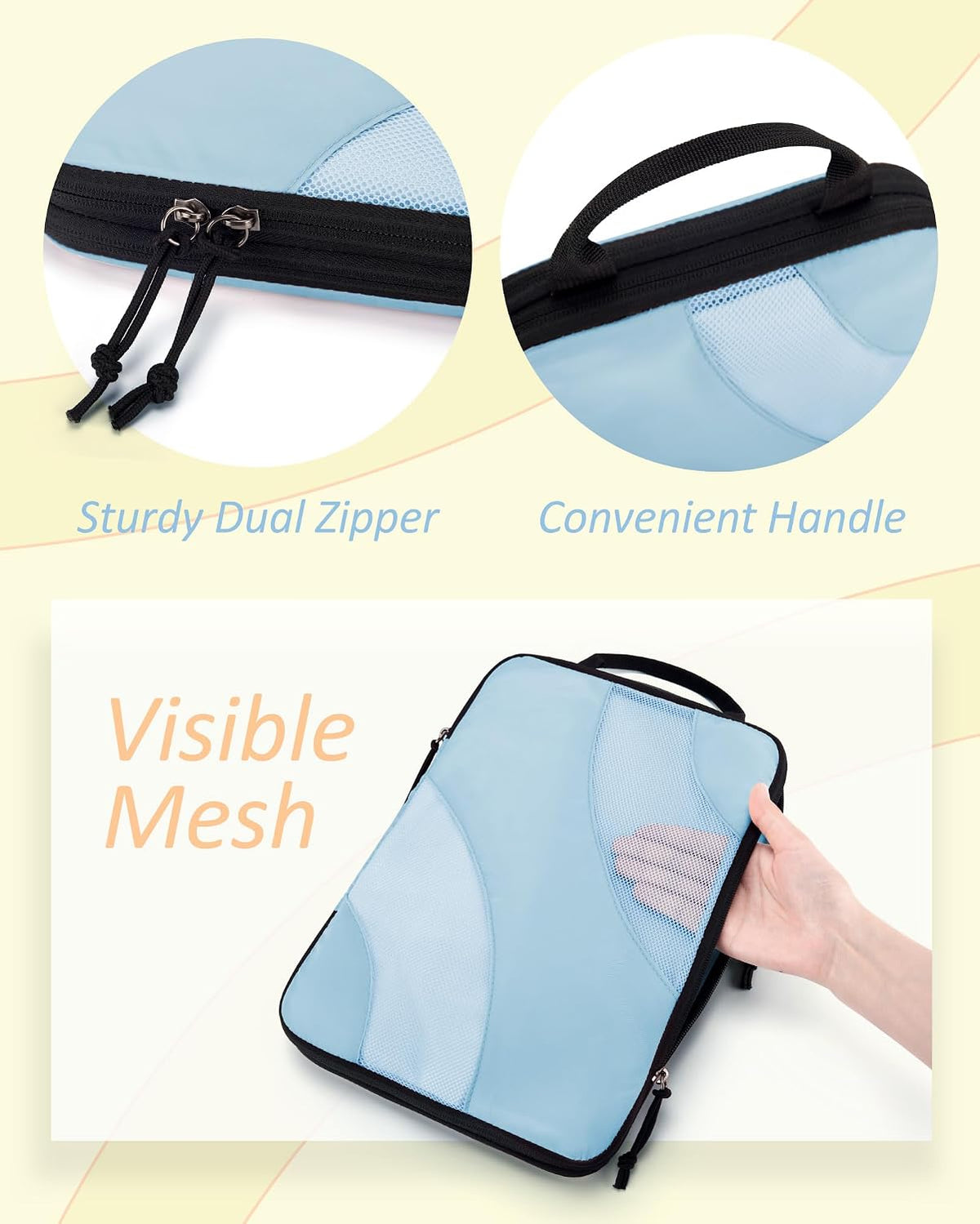 Compression Packing Cubes for Travel