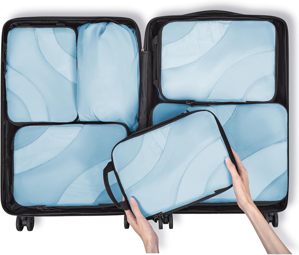 Compression Packing Cubes for Travel