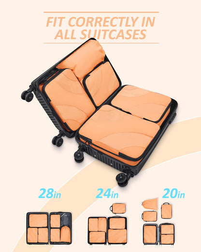 Compression Packing Cubes for Travel