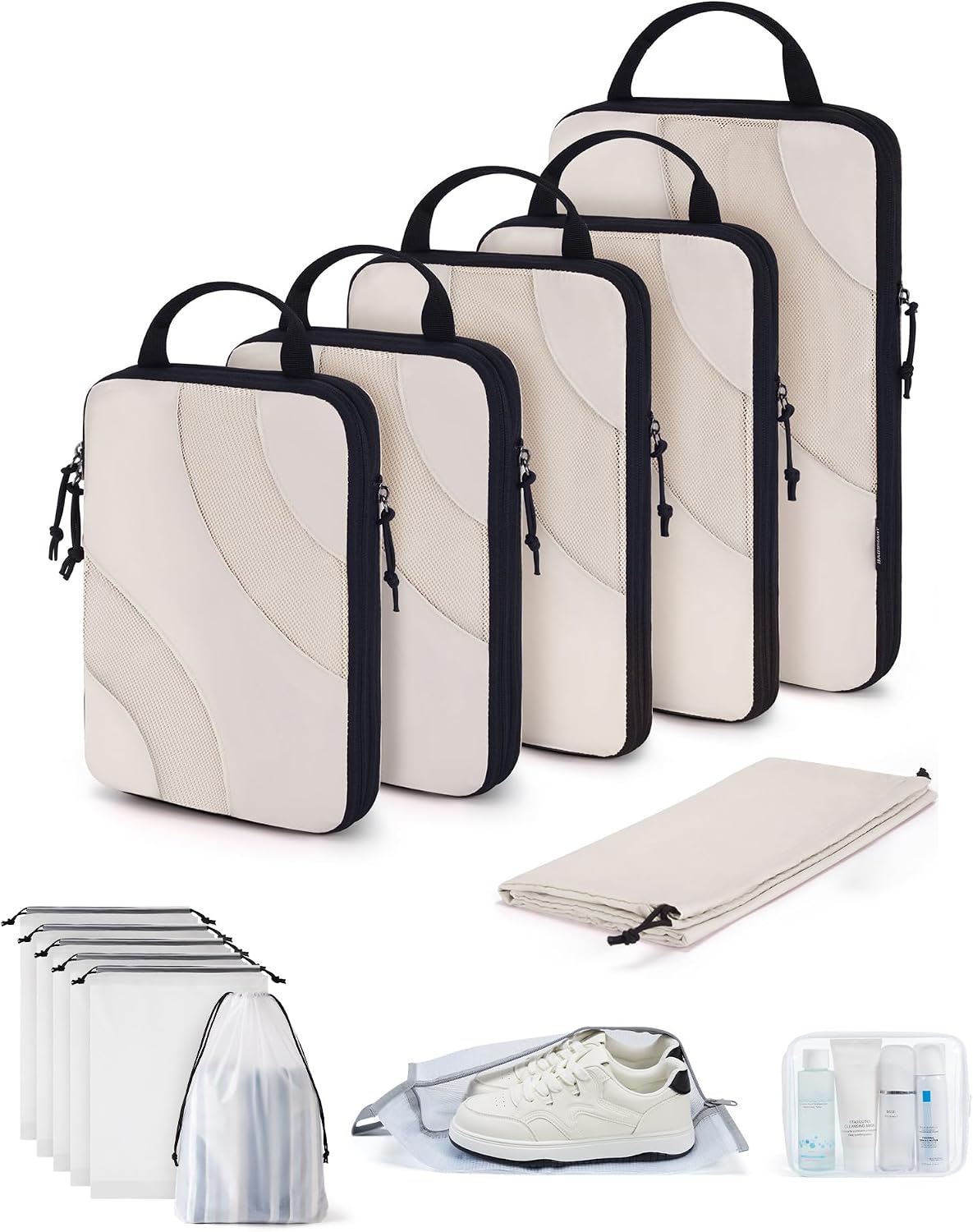 Compression Packing Cubes for Travel