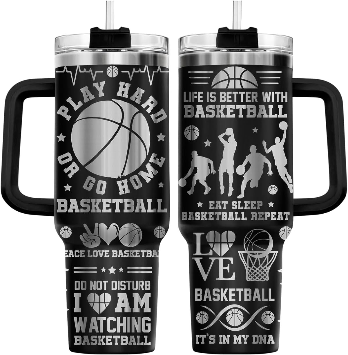 Dumpster Fire This Little 40 oz Tumbler with Handle, Unique Gift | Gifts for Him Her, Friends & Coworkers