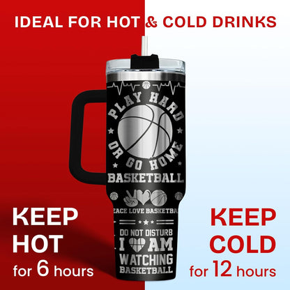 Dumpster Fire This Little 40 oz Tumbler with Handle, Unique Gift | Gifts for Him Her, Friends & Coworkers