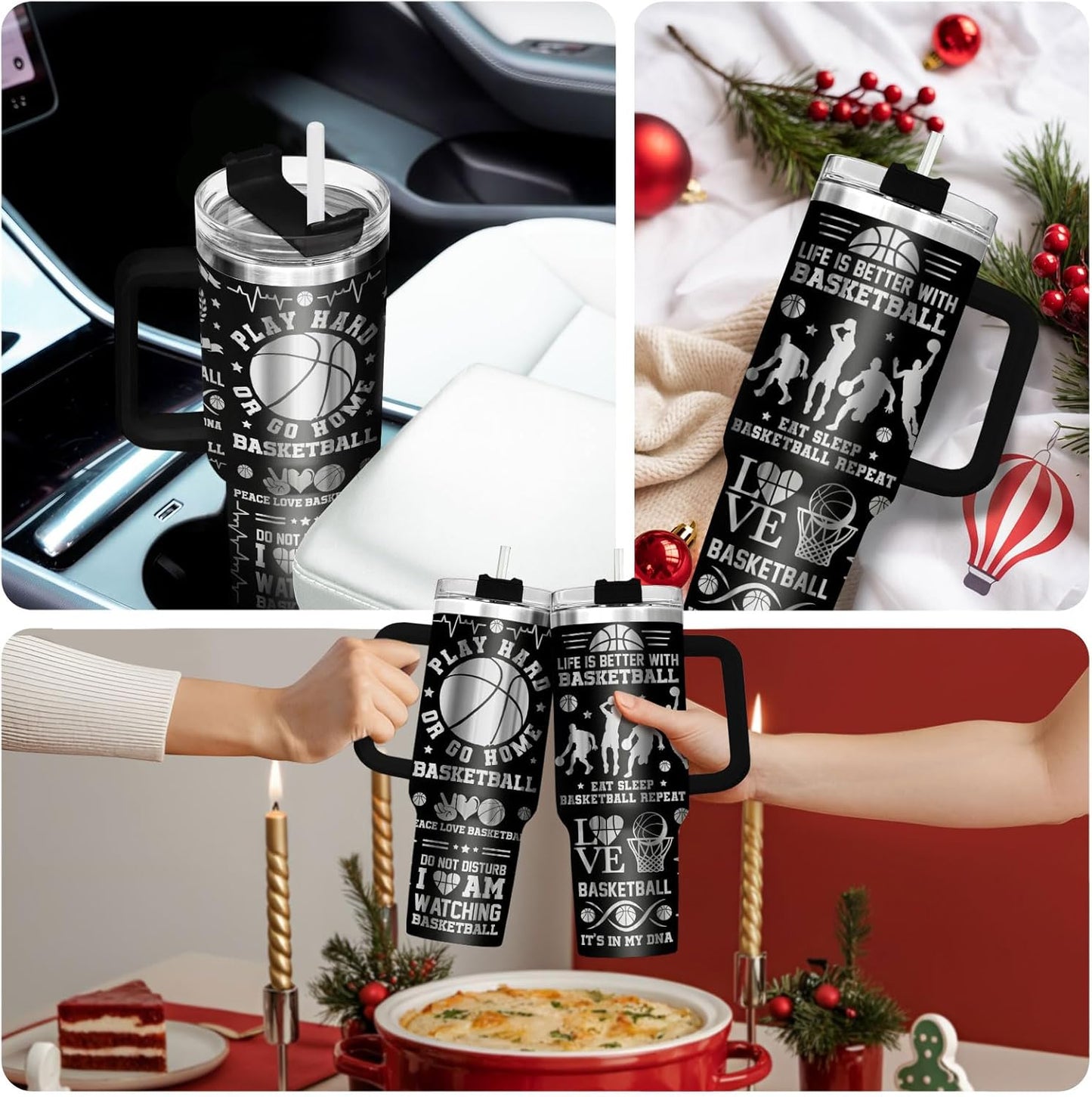 Dumpster Fire This Little 40 oz Tumbler with Handle, Unique Gift | Gifts for Him Her, Friends & Coworkers