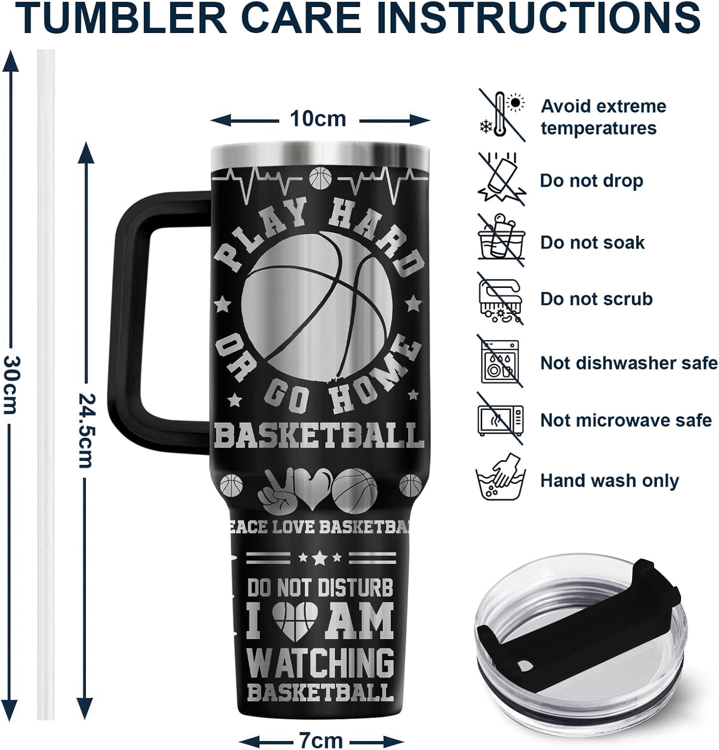 Dumpster Fire This Little 40 oz Tumbler with Handle, Unique Gift | Gifts for Him Her, Friends & Coworkers