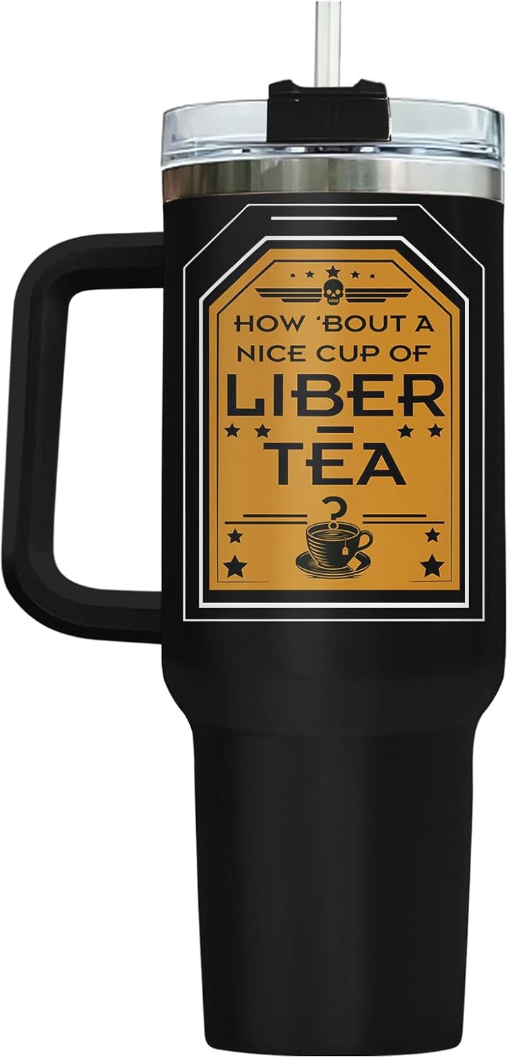 Dumpster Fire This Little 40 oz Tumbler with Handle, Unique Gift | Gifts for Him Her, Friends & Coworkers