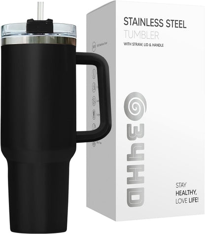 Dumpster Fire This Little 40 oz Tumbler with Handle, Unique Gift | Gifts for Him Her, Friends & Coworkers