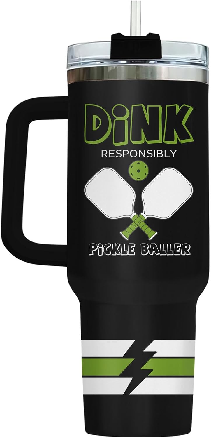 Dumpster Fire This Little 40 oz Tumbler with Handle, Unique Gift | Gifts for Him Her, Friends & Coworkers