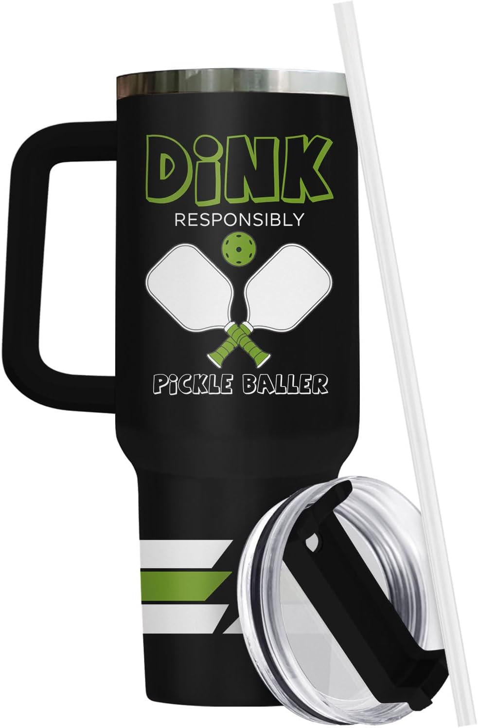 Dumpster Fire This Little 40 oz Tumbler with Handle, Unique Gift | Gifts for Him Her, Friends & Coworkers