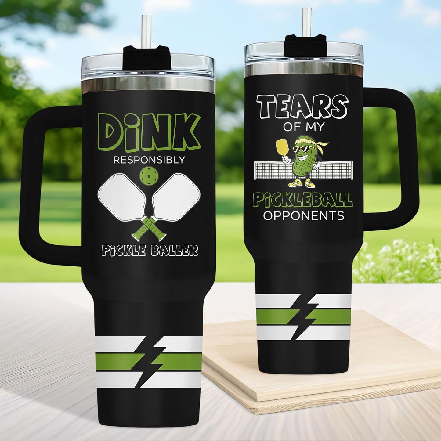 Dumpster Fire This Little 40 oz Tumbler with Handle, Unique Gift | Gifts for Him Her, Friends & Coworkers