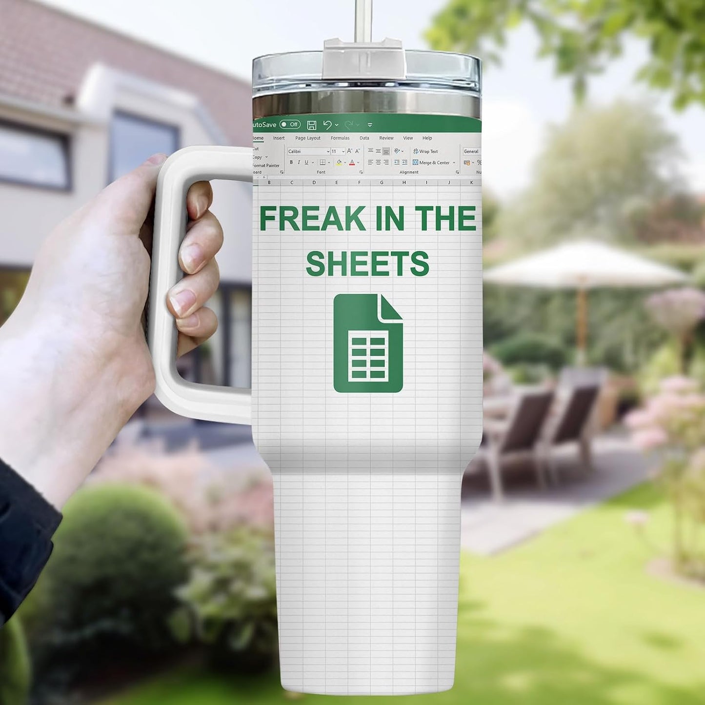 Dumpster Fire This Little 40 oz Tumbler with Handle, Unique Gift | Gifts for Him Her, Friends & Coworkers