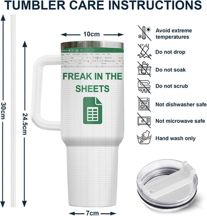 Dumpster Fire This Little 40 oz Tumbler with Handle, Unique Gift | Gifts for Him Her, Friends & Coworkers