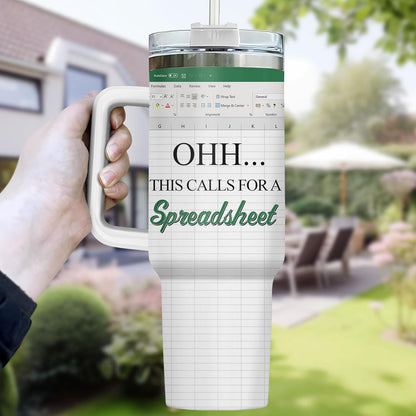Dumpster Fire This Little 40 oz Tumbler with Handle, Unique Gift | Gifts for Him Her, Friends & Coworkers