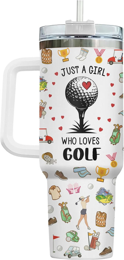 Dumpster Fire This Little 40 oz Tumbler with Handle, Unique Gift | Gifts for Him Her, Friends & Coworkers