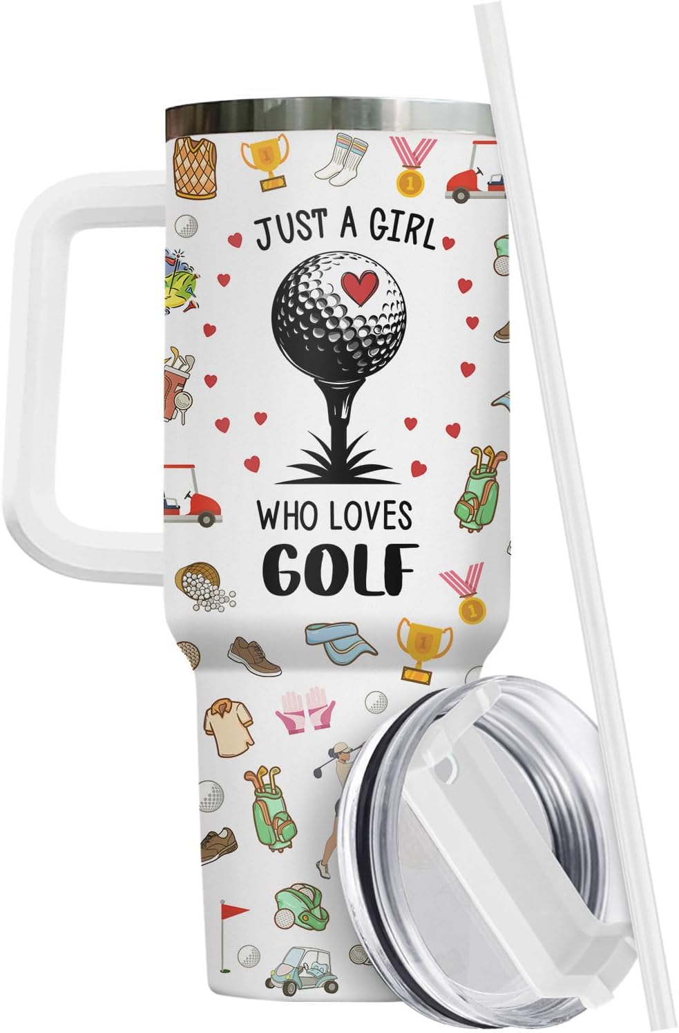 Dumpster Fire This Little 40 oz Tumbler with Handle, Unique Gift | Gifts for Him Her, Friends & Coworkers