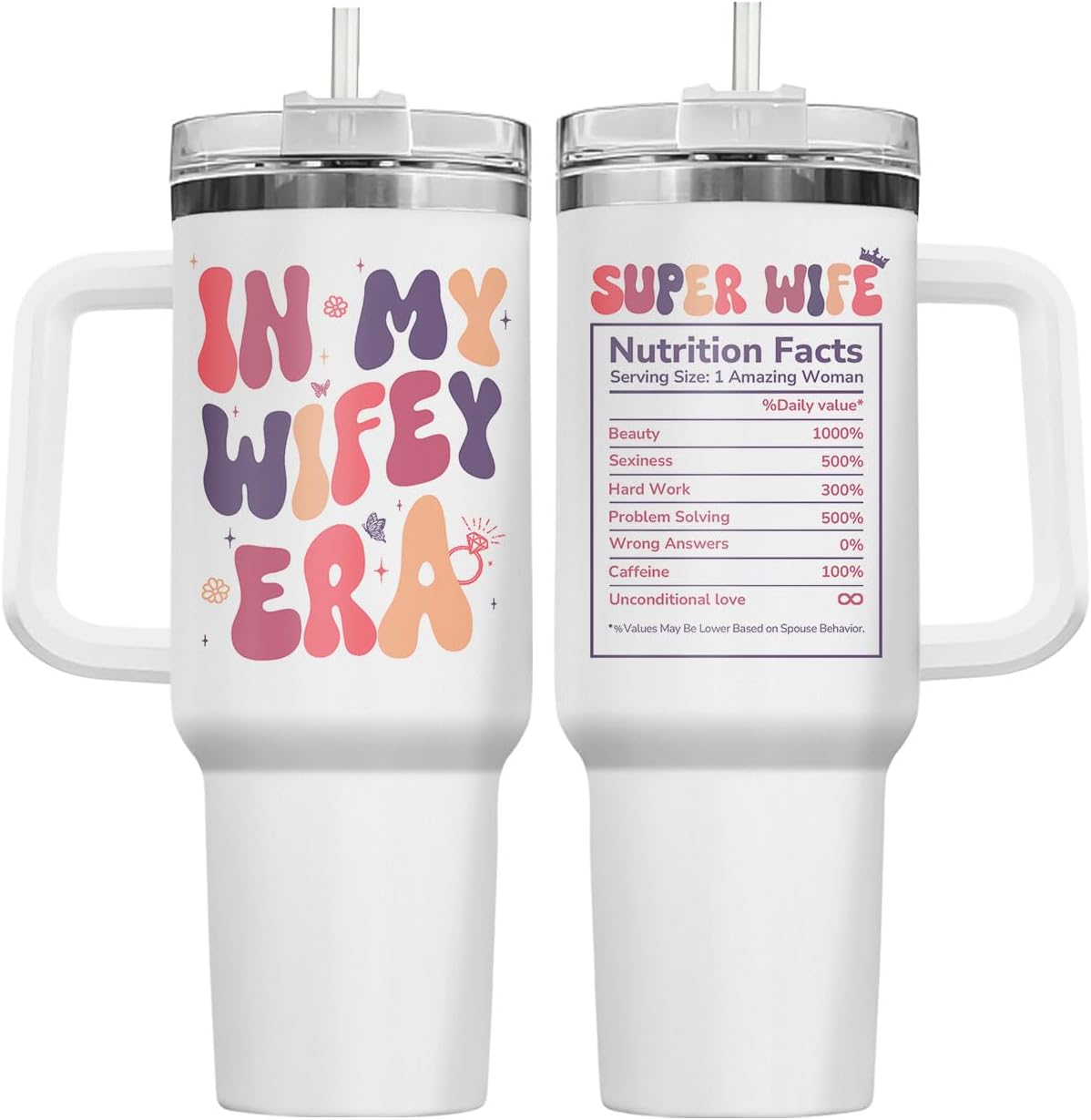 Dumpster Fire This Little 40 oz Tumbler with Handle, Unique Gift | Gifts for Him Her, Friends & Coworkers
