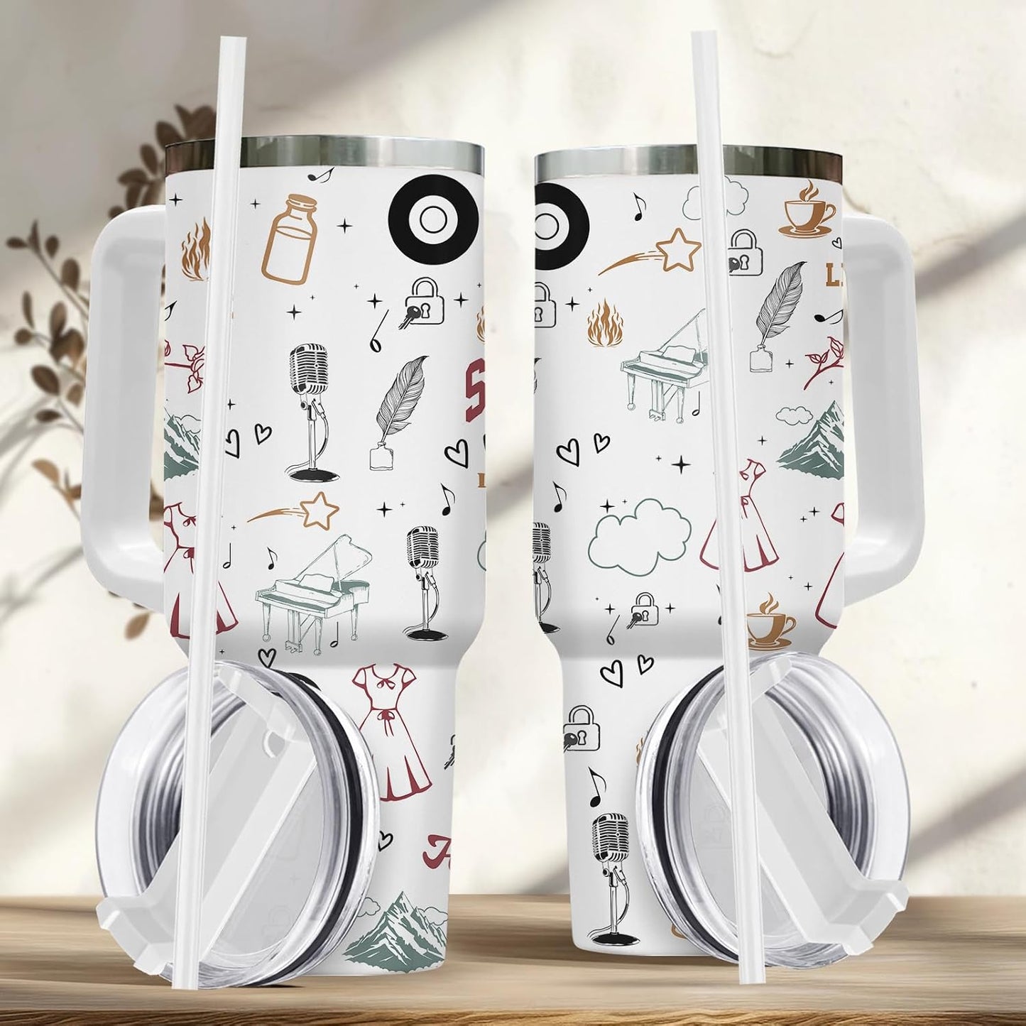 Dumpster Fire This Little 40 oz Tumbler with Handle, Unique Gift | Gifts for Him Her, Friends & Coworkers