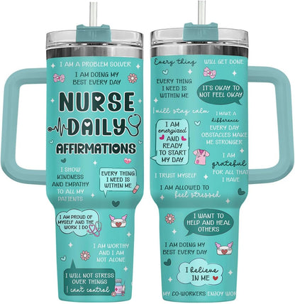 Dumpster Fire This Little 40 oz Tumbler with Handle, Unique Gift | Gifts for Him Her, Friends & Coworkers