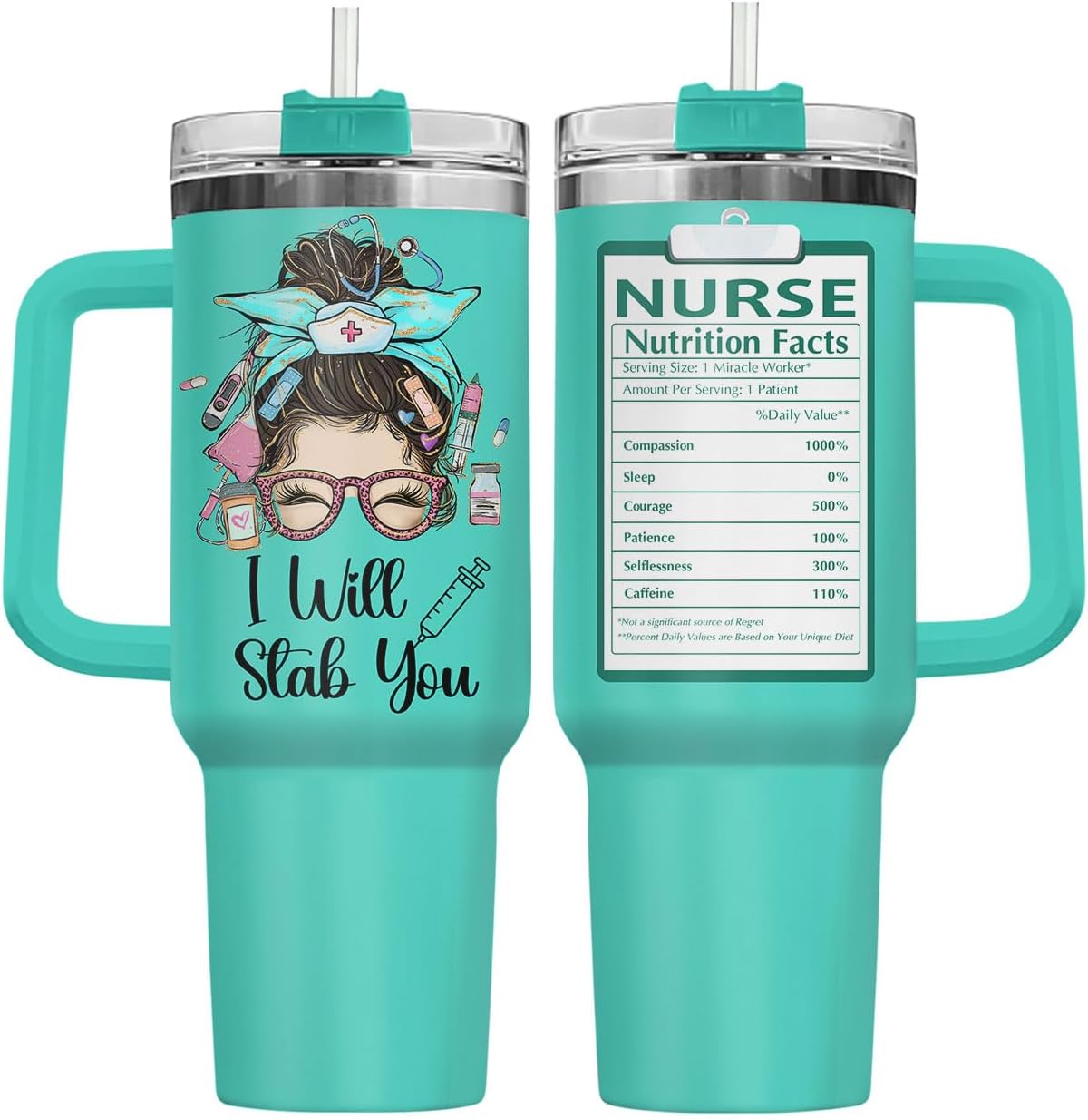 Dumpster Fire This Little 40 oz Tumbler with Handle, Unique Gift | Gifts for Him Her, Friends & Coworkers