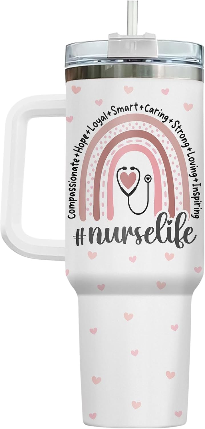 Dumpster Fire This Little 40 oz Tumbler with Handle, Unique Gift | Gifts for Him Her, Friends & Coworkers
