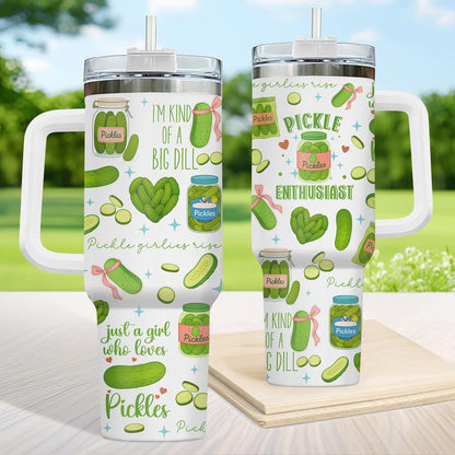 Dumpster Fire This Little 40 oz Tumbler with Handle, Unique Gift | Gifts for Him Her, Friends & Coworkers