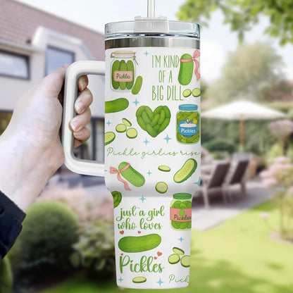 Dumpster Fire This Little 40 oz Tumbler with Handle, Unique Gift | Gifts for Him Her, Friends & Coworkers