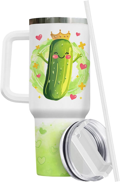 Dumpster Fire This Little 40 oz Tumbler with Handle, Unique Gift | Gifts for Him Her, Friends & Coworkers