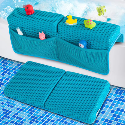 Baby Bath Kneeler Pad Set, Grey