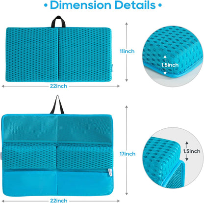Baby Bath Kneeler Pad Set, Grey