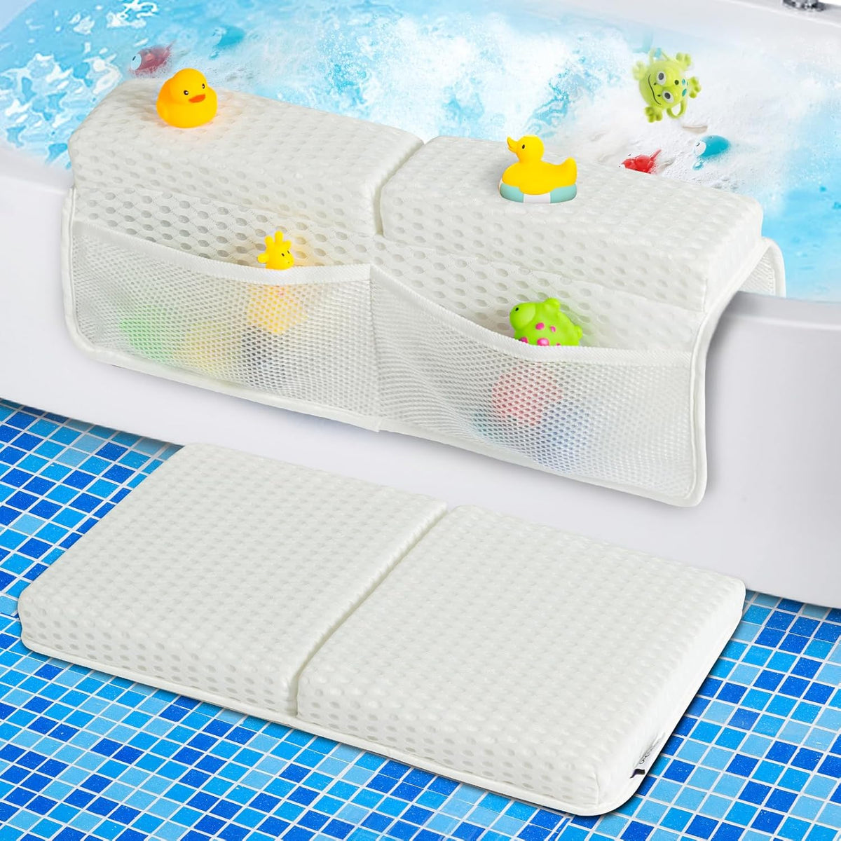 Baby Bath Kneeler Pad Set, Grey