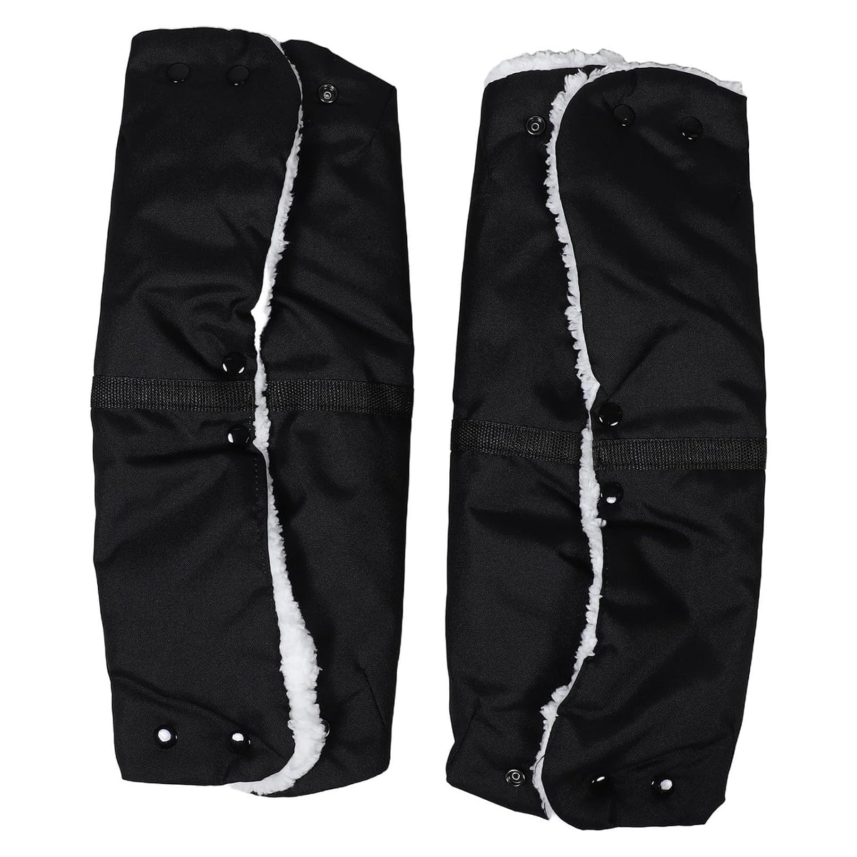 2pcs Pram Hand Muff, Thick Waterproof Fleece Lined Winter Cover