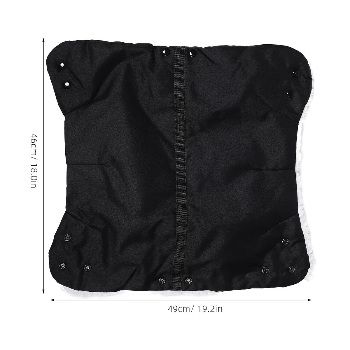 2pcs Pram Hand Muff, Thick Waterproof Fleece Lined Winter Cover