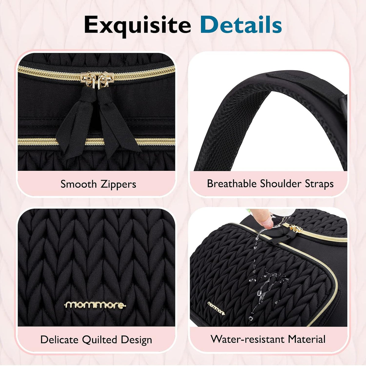 Diaper Bag Backpack, Large Travel Baby Bag for Daily Essentials