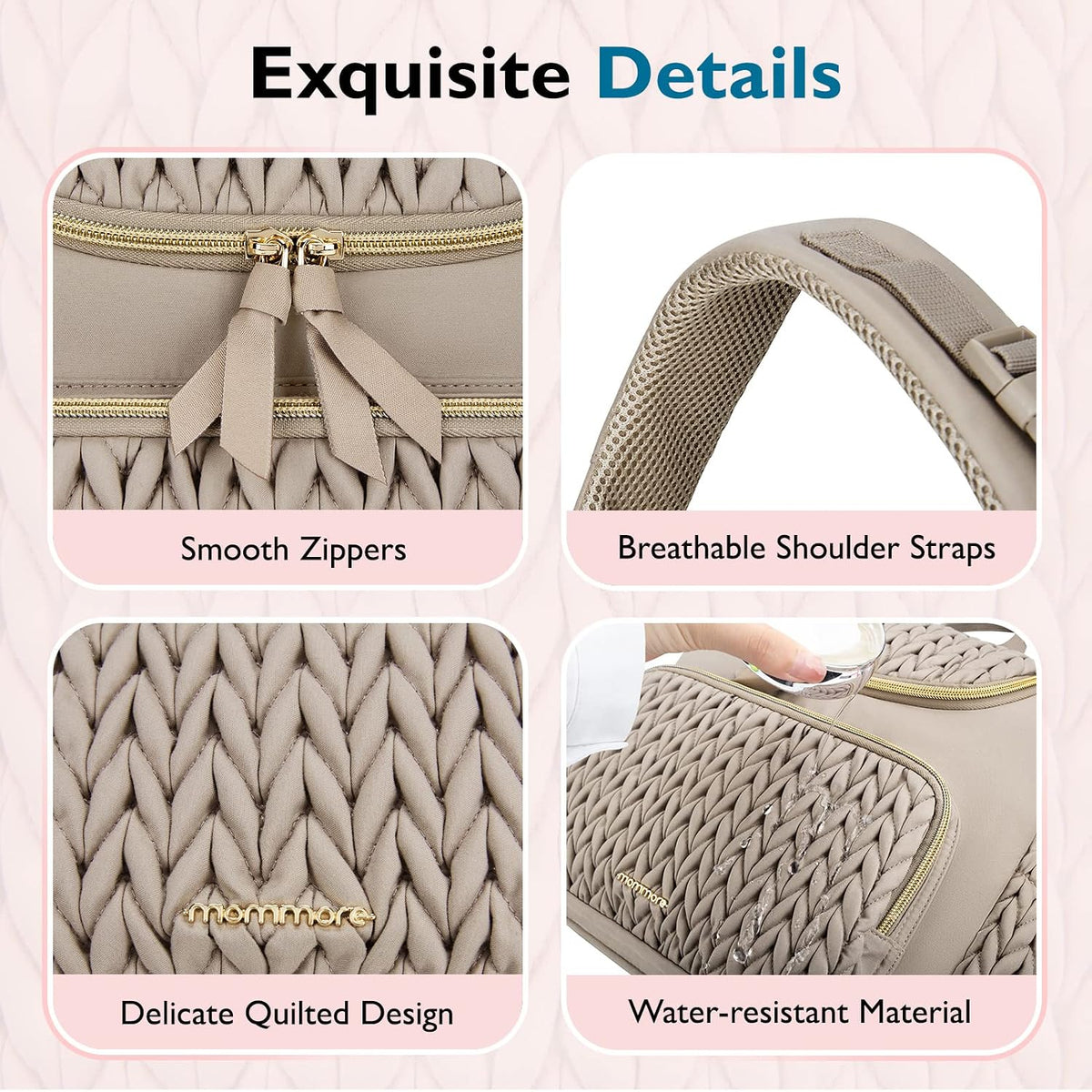 Diaper Bag Backpack, Large Travel Baby Bag for Daily Essentials