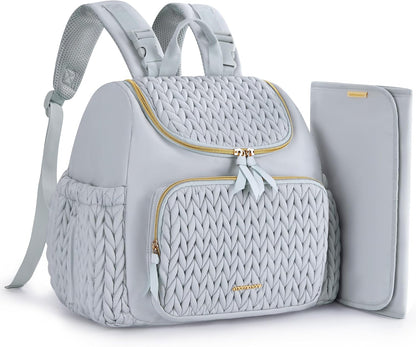 Diaper Bag Backpack, Large Travel Baby Bag for Daily Essentials