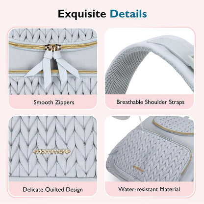 Diaper Bag Backpack, Large Travel Baby Bag for Daily Essentials