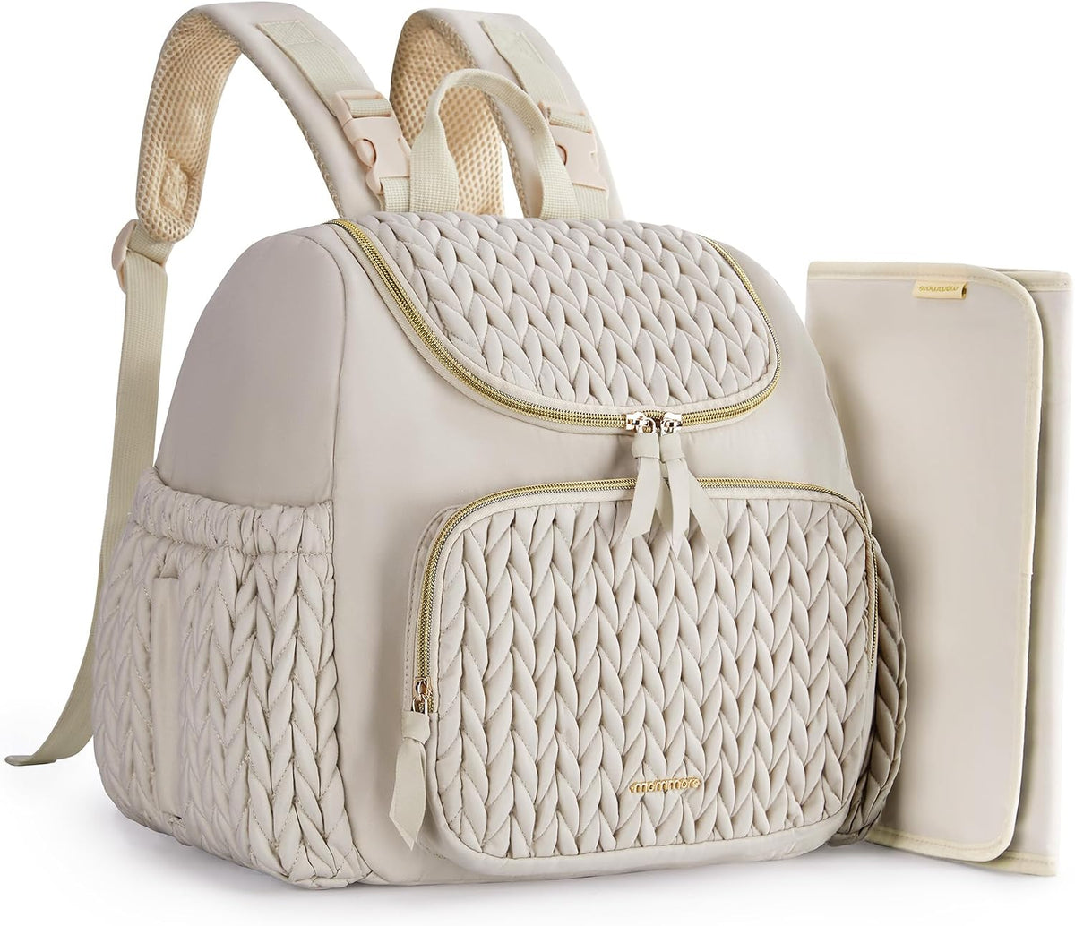 Diaper Bag Backpack, Large Travel Baby Bag for Daily Essentials