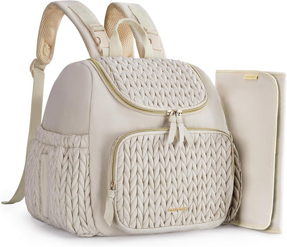 Diaper Bag Backpack, Large Travel Baby Bag for Daily Essentials