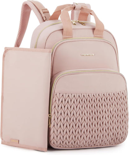 Diaper Bag Backpack, Large Travel Baby Bag for Daily Essentials