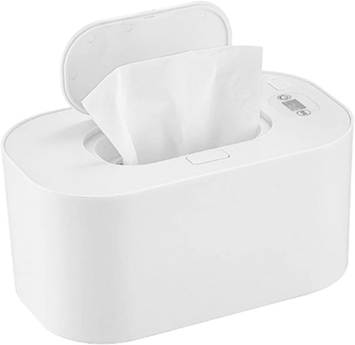 Baby Wet Wipes Warmer Baby Wipes Dispenser Wipe Holder with Lid Portable Wet Wipe Pouch (Pink)