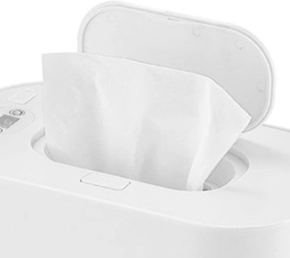 Baby Wet Wipes Warmer Baby Wipes Dispenser Wipe Holder with Lid Portable Wet Wipe Pouch (Pink)