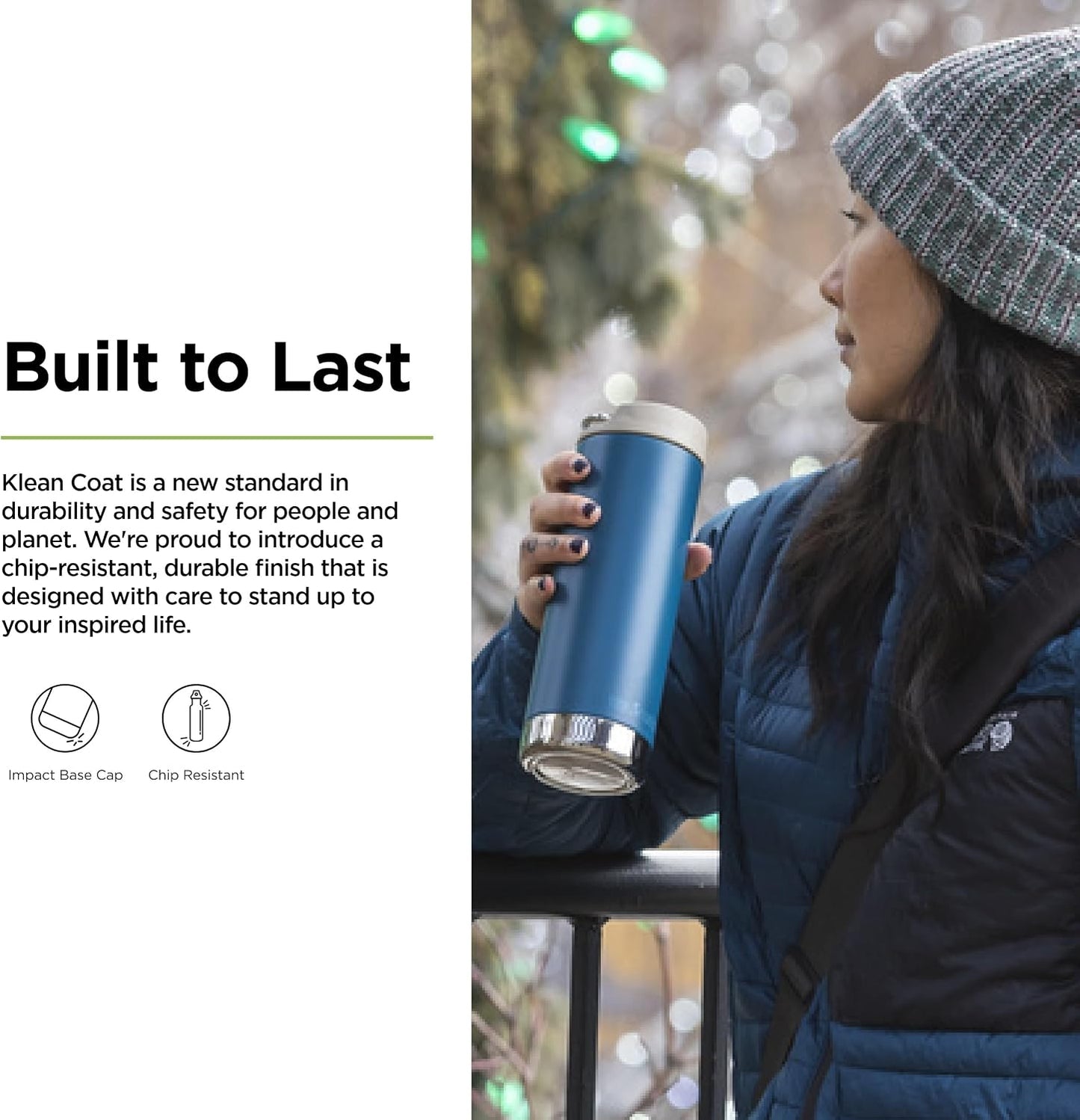 16oz TKWide Insulated Coffee Tumbler with Café Cap - Corsair