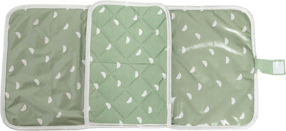 Baby Diaper Bag Organizing Zipper Pouches, Set of 3